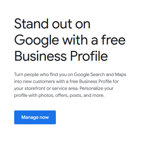 google business profile