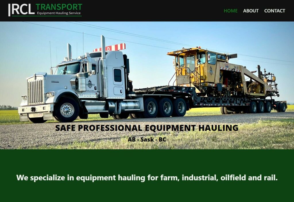 IRCL Transport, Crossfield Alberta